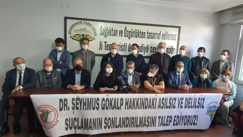 Tabip Odaları Dr Gökalp İçin Diyarbakır’da Toplandı