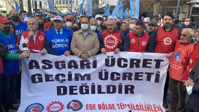 Üç İşçi Konfederasyonu Asgari Ücrette Birleşti
