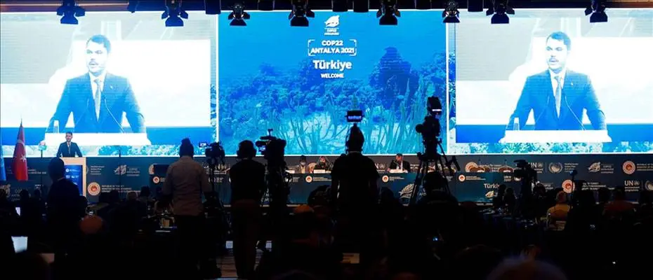 Akdeniz'in korunmasına yönelik COP22 Konferansı Antalya'da başladı