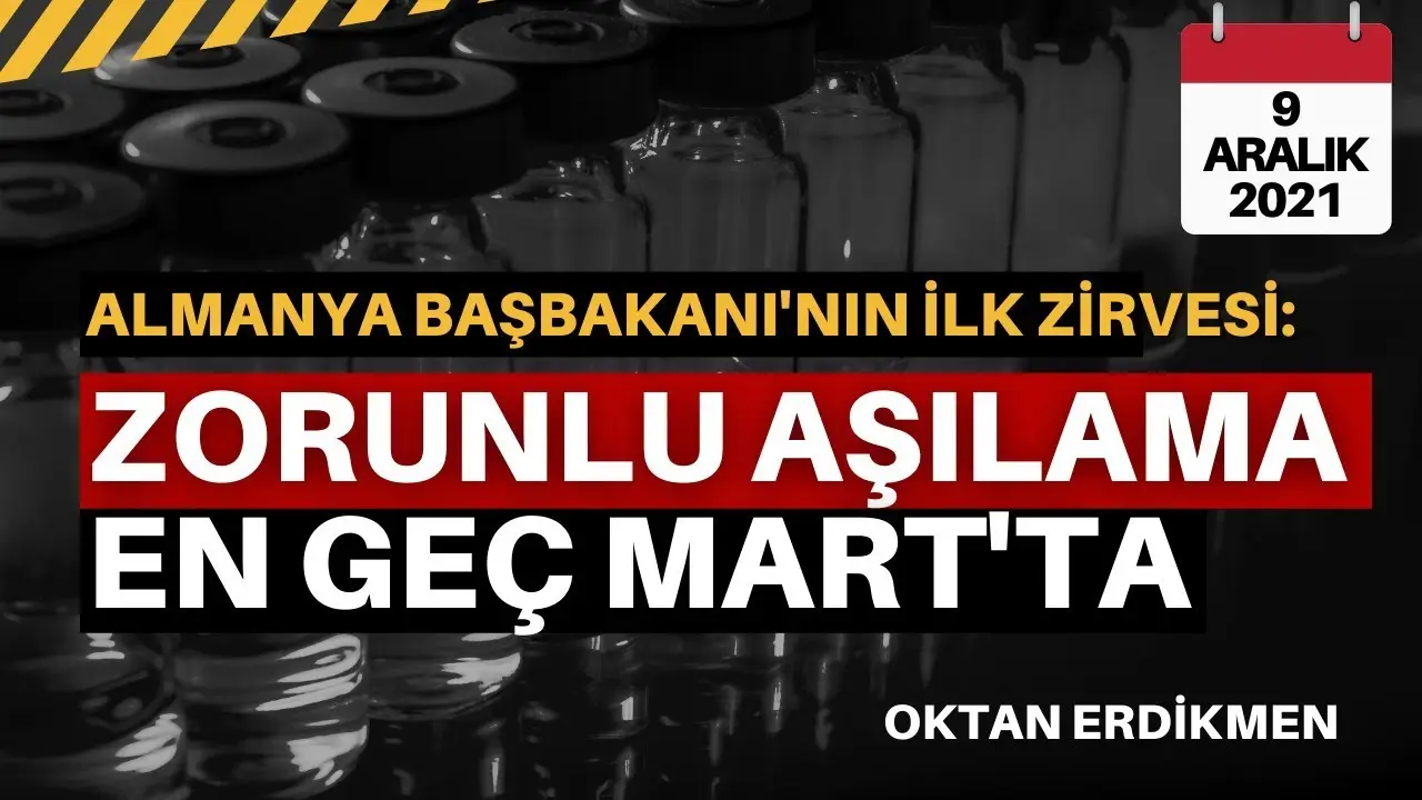Almanya'da yeni zirve planı: Zorunlu aşılama en geç Mart'ta