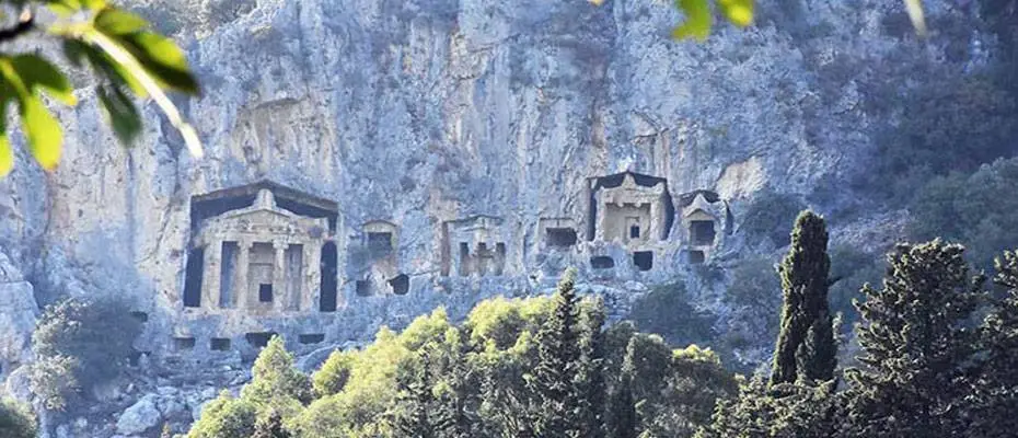 Dalyan'daki kaya mezarları koruma altına alınıyor