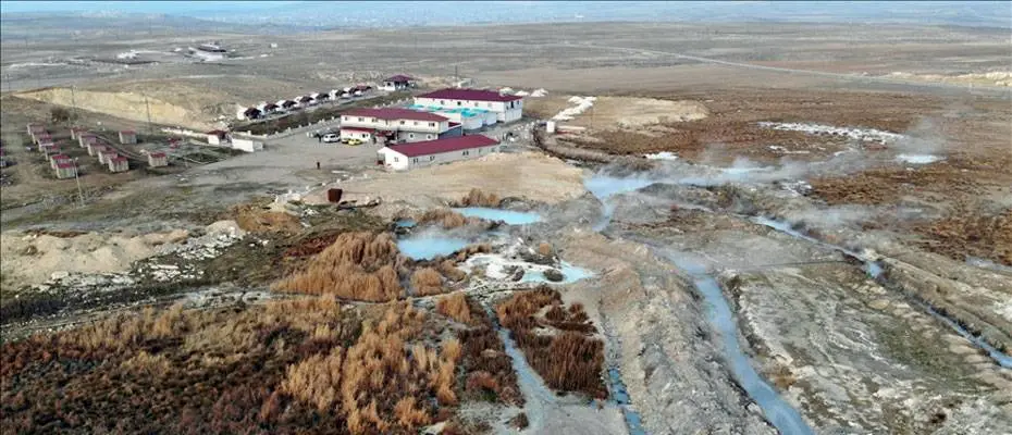 Diyadin'de kayak ve kaplıca keyfi bir arada yaşanacak