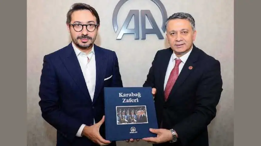 AA Genel Müdürü’ne KGK ziyareti