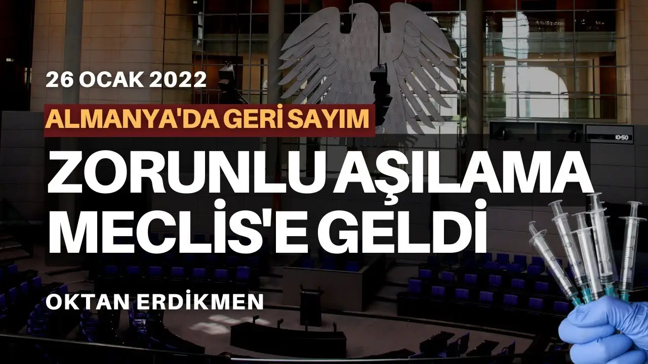 Almanya'da zorunlu aşılama mecliste tartışılıyor