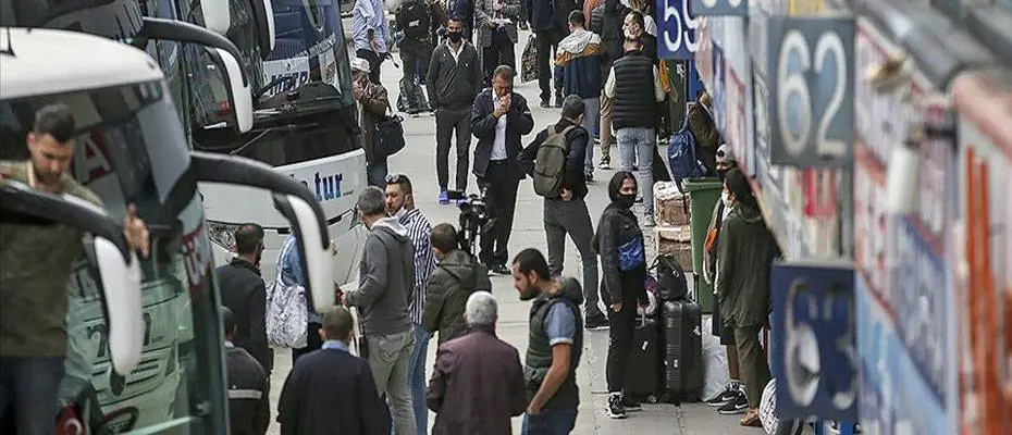 İstanbul'da 2021'de şehirler arası otobüs seferleri yüzde 40 arttı