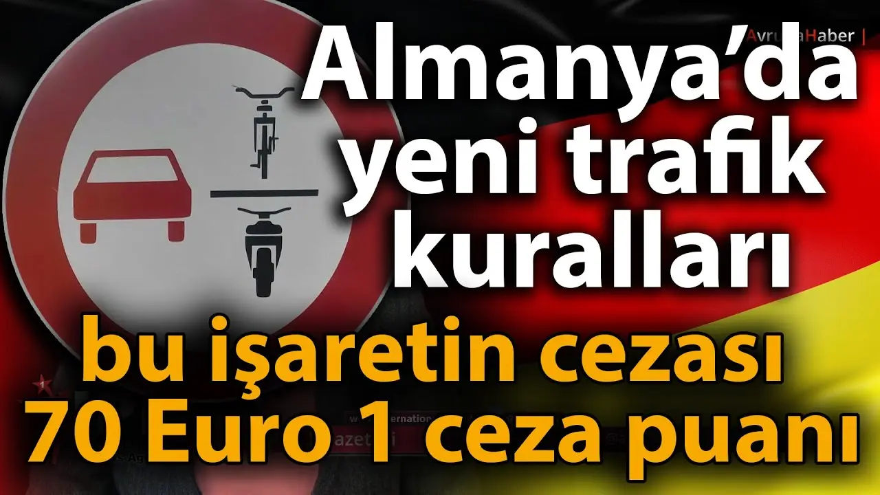 Almanya’da yeni trafik kuralları