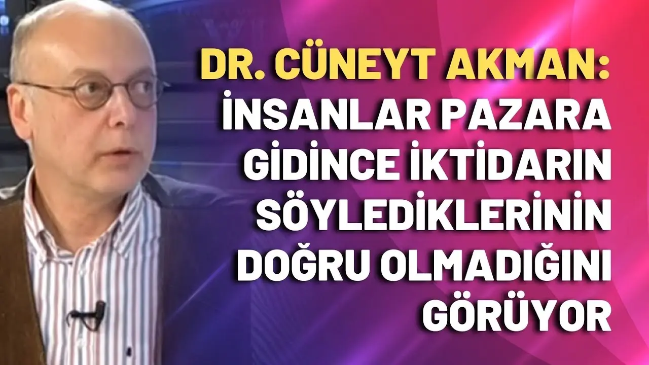 İnsanlar pazarda iktidarın söylediklerinin doğru olmadığını görüyor