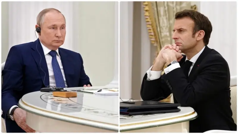 Putin'den Macron'a: "Sonuna Kadar Gideceğiz"