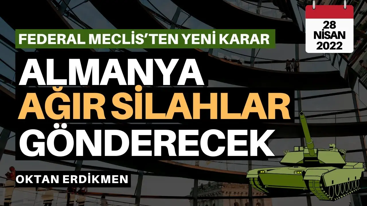 Alman Meclisi'den ağır silahlar gönderme kararı