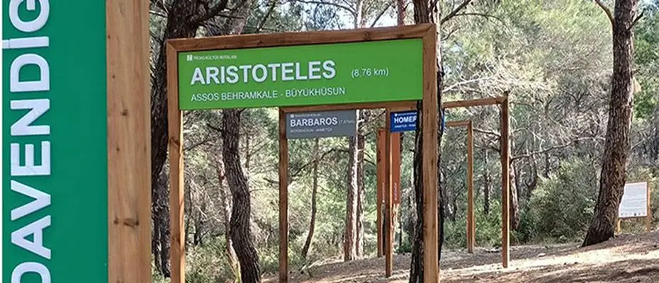 Çanakkale'nin tarihi Troas bölgesinde kültür rotaları oluşturuldu