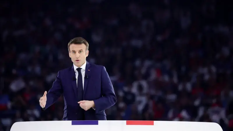 Macron'dan "İlk ve Son" Seçim Mitingi