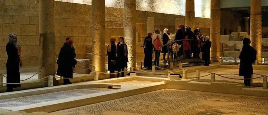 Zeugma Mozaik Müzesi'nde 'bahar' bereketi