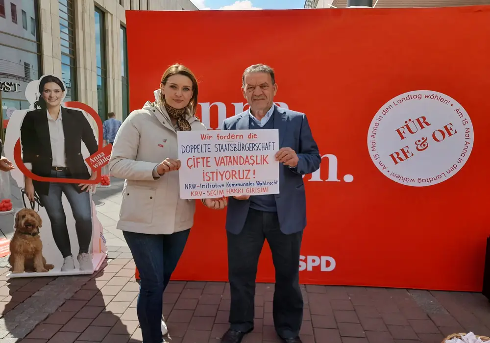 "Çifte Vatandaşlık ve Anadil Dersleri için çalışacağım"