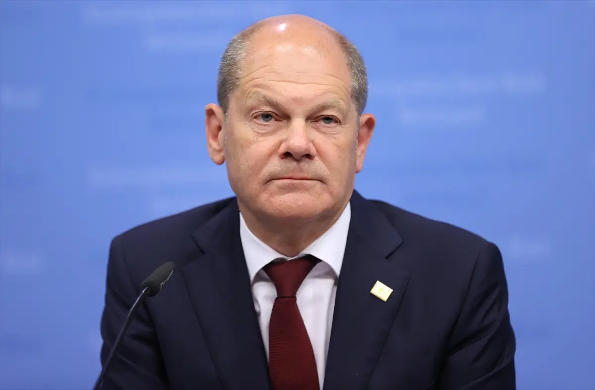 Olaf Scholz'dan Türk halkına taziye mesajı