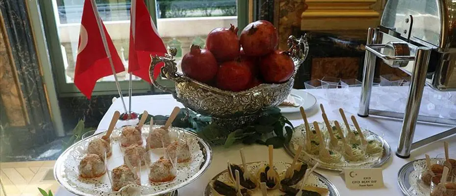 Fransa'daki OECD merkezinde 'Türk mutfağı' tanıtıldı