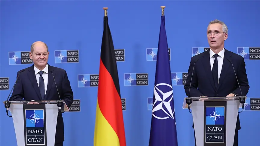 Stoltenberg, Almanya Başbakanı Scholz ile görüştü