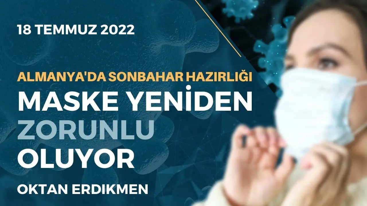 Almanya'da maske mecburiyeti geri gelecek