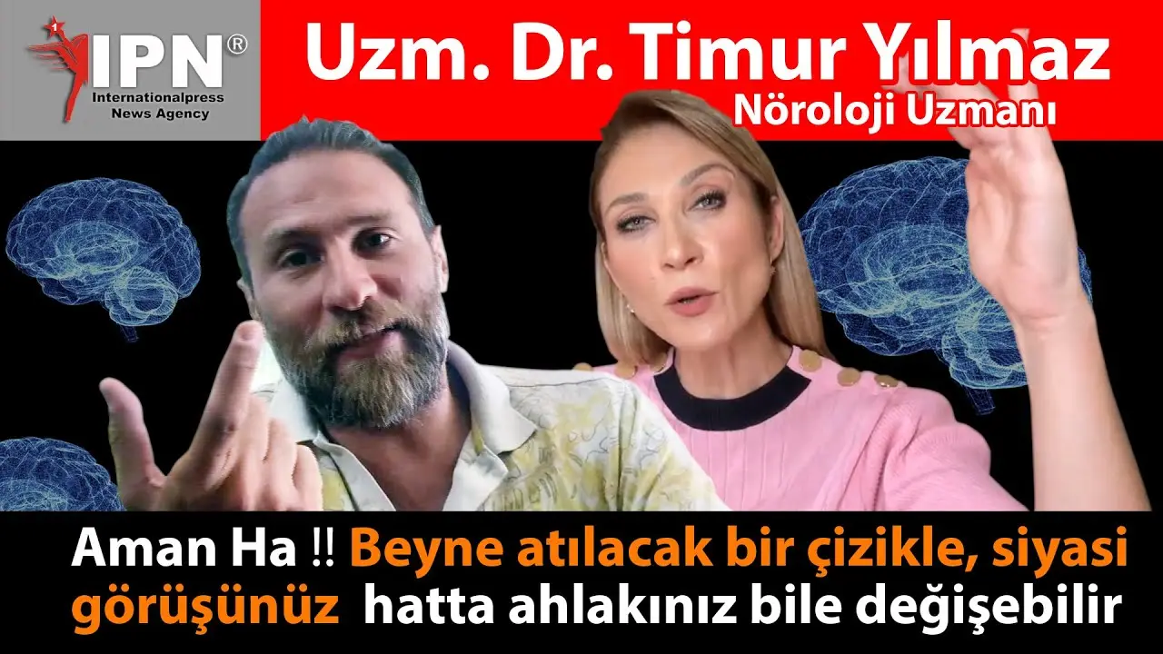 Beyne atılacak bir çizikle, siyasi görüşünüz hatta ahlakınız bile değişebilir