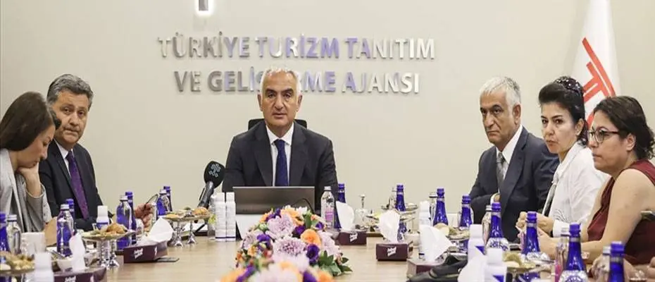 Bakan Ersoy, Türkiye Turizm Tanıtım ve Geliştirme Ajansı'nın yeni hedeflerini açıkladı