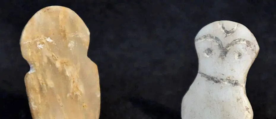 Kütahya'da 4 bin 200 yıllık fındık kalıntıları ve mermer idoller bulundu