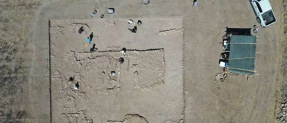 Kahramanmaraş'taki arkeolojik kazılarda kadın iskeleti bulundu