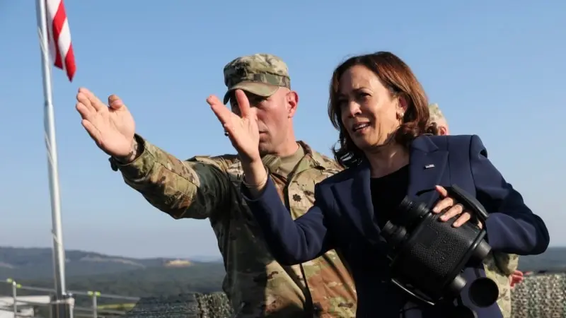 Kamala Harris'ten İki Kore Arasındaki Bölgeye Ziyaret