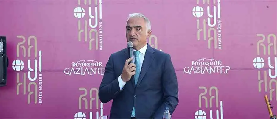 Kültür ve Turizm Bakanı Ersoy, Gaziantep'te Rayiha Baharat Müzesi'ni açtı