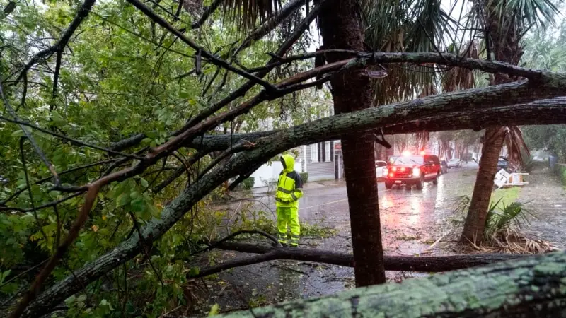 Yeniden Güçlenen Ian Kasırgası Florida’dan Sonra Güney Carolina'yı Vurdu