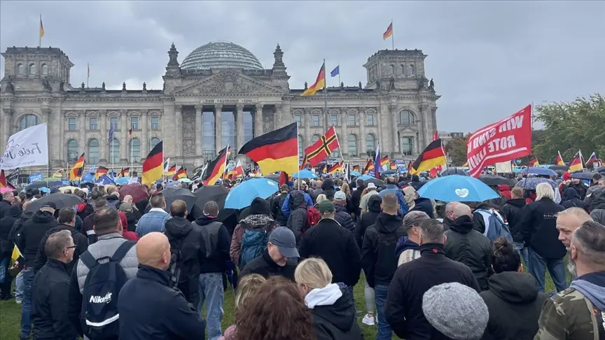 AfD Partisi hükümetin enerji politikasını protesto etti