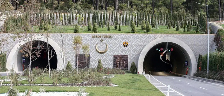 Assos ve Troya tünelleri ile Kaz Dağları'nı sürücülerin korkulu rüyası bitti