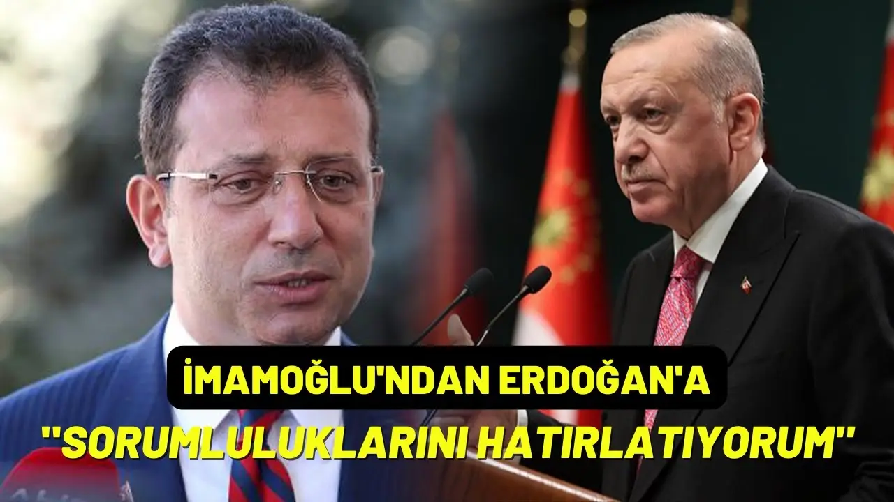 İmamoğlu'ndan Erdoğan'a 'metro' yanıtı - Karantina TV