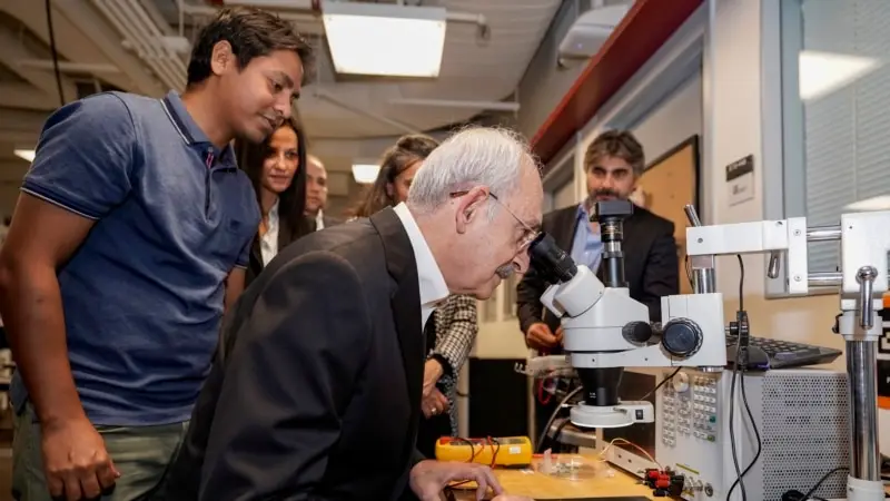 Kılıçdaroğlu Boston'da Temaslarını Sürdürüyor