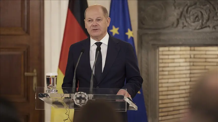 Scholz: Doğu Akdeniz'deki imkanlardan herkes faydalansın