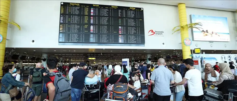 Belçika'da 9 Kasım'da yapılacak grev nedeniyle Brüksel Havalimanında uçuşlar iptal ediliyor