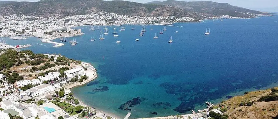Bodrum'da yıl sonu bir buçuk milyon ziyaretçiye ulaşmak hedefleniyor
