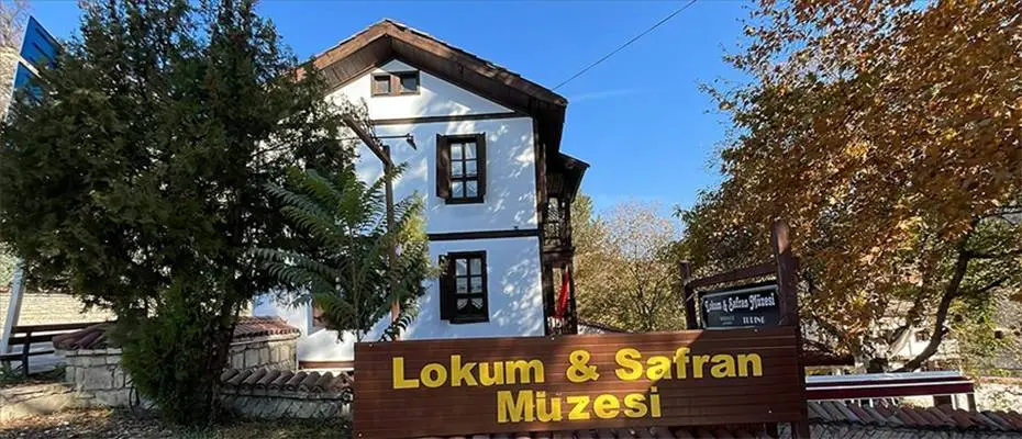 Safranbolu lokumu ile safranın tarihi müzede anlatılıyor