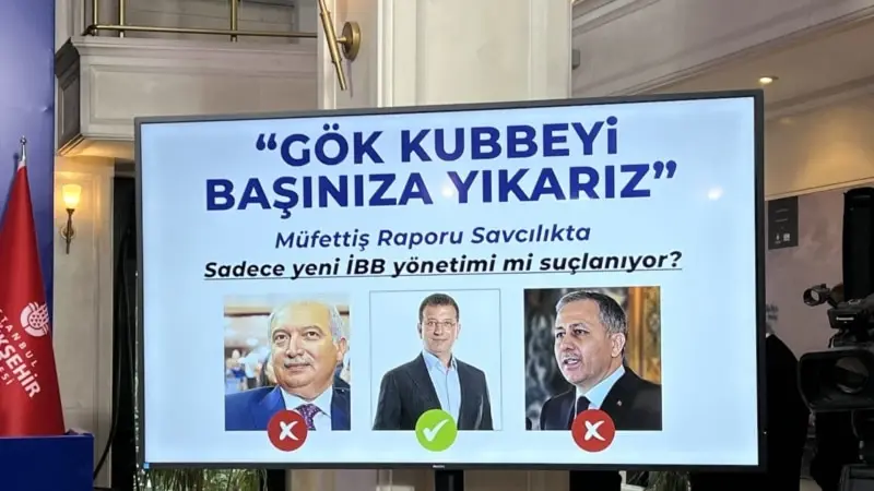 İmamoğlu: “Gök Kubbeyi Başınıza Yıkarız”