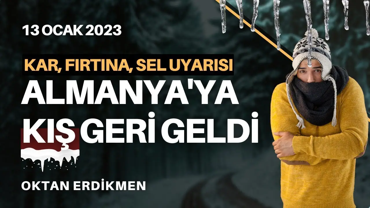 Almanya'ya kara kış geri geliyor