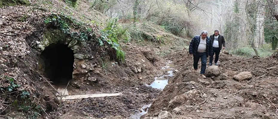 Yalova'da Roma döneminden kalma su kanalı turizme kazandırılacak