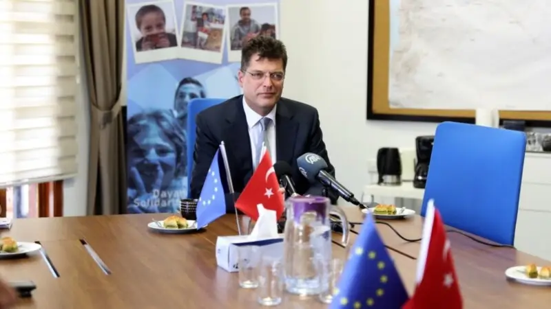 AB Komiseri Lenarcic Gaziantep’te: “Büyük Bir Felaket”