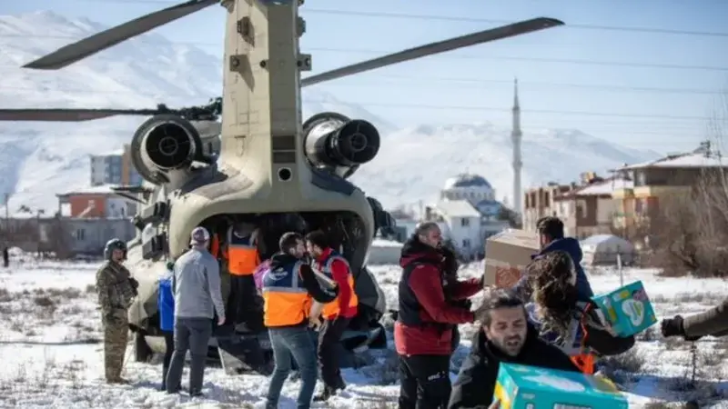 ABD’den Maraş’ta Deprem Yardımına Hava Desteği