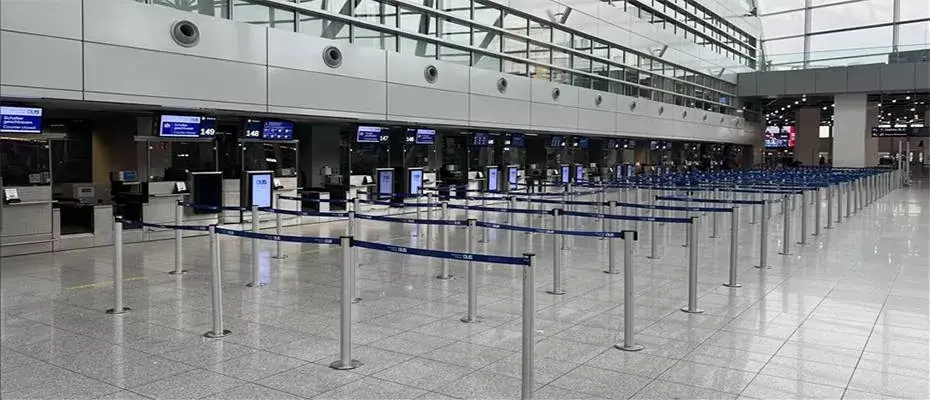 Almanya'da büyük hava alanlarında çalışanlar uyarı grevine gidecek