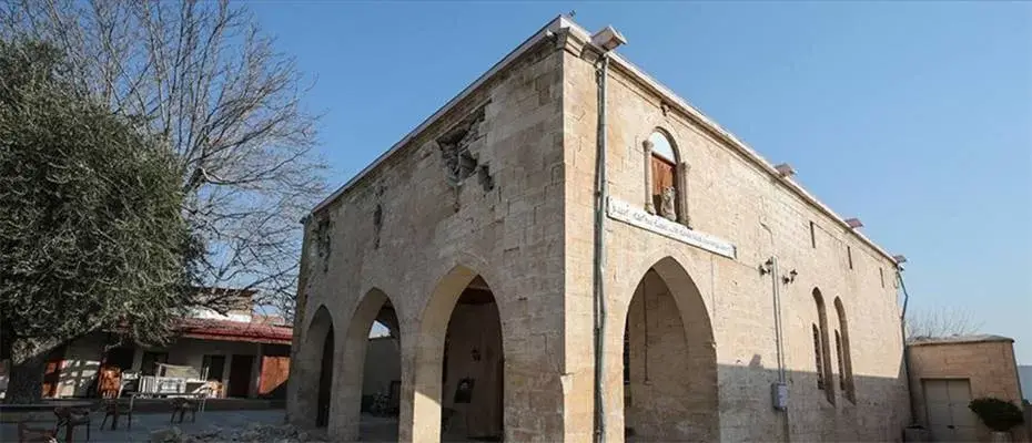 Depremde Adıyaman'daki Süryani Kilisesi de ağır hasar aldı