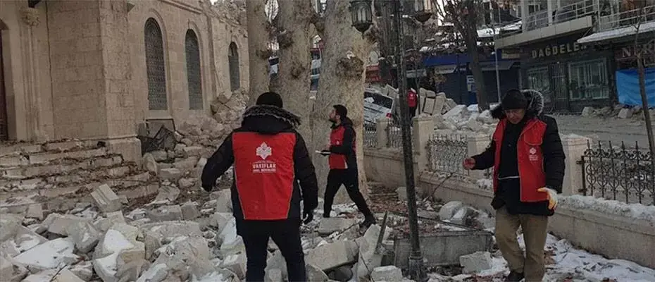 Depremden etkilen illerdeki kültürel miras koruma altına alındı