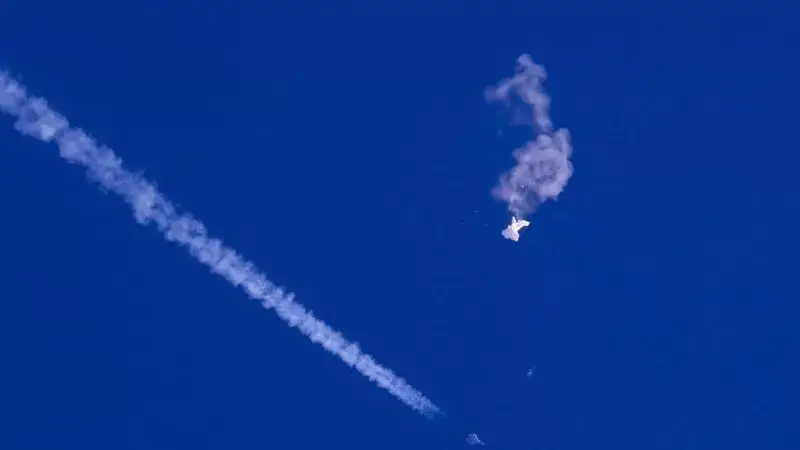 "Düşürülen Çin Balonu Hawaii'yi Hedefliyordu"