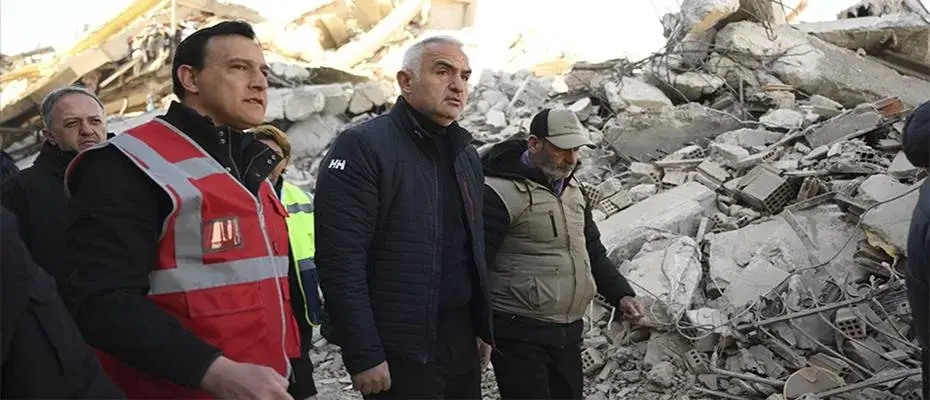 Ersoy: Hatay'da tarihi ve kültürel yapıların restorasyonuna gelecek ay başlanacak