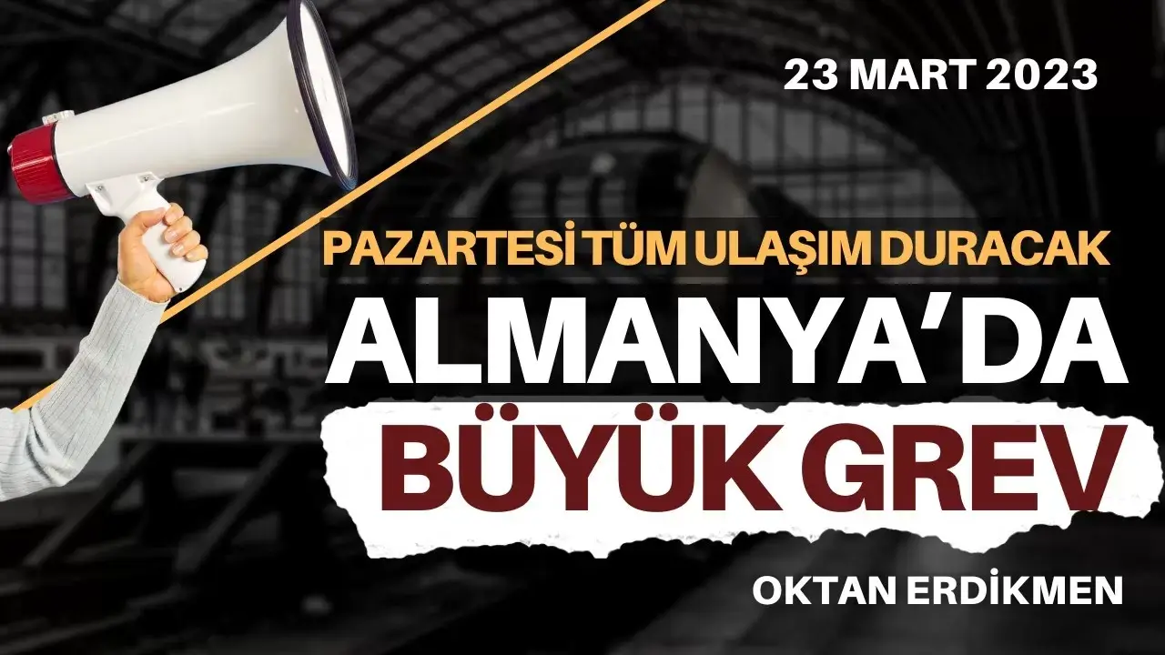 Almanya'da büyük grev dalgası