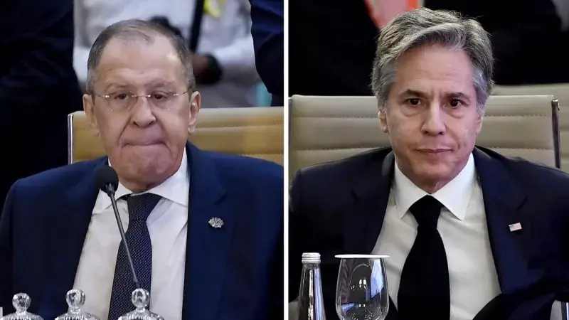 Lavrov ve Blinken G20 Toplantısında Konuştu