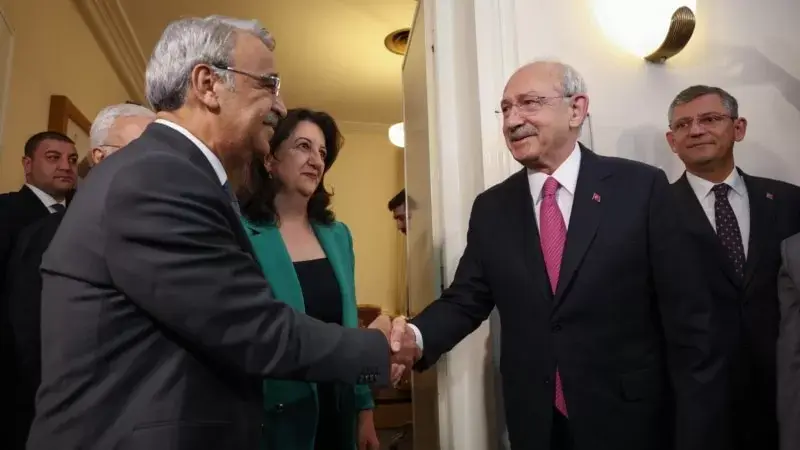 HDP-CHP Görüşmesinde Öcalan'a Değinilmedi