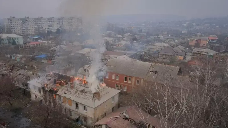 Ukrayna Güçleri Bahmut'ta Direniyor